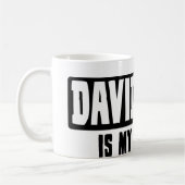 David Hume ist mein Homeboy Kaffeetasse (Links)