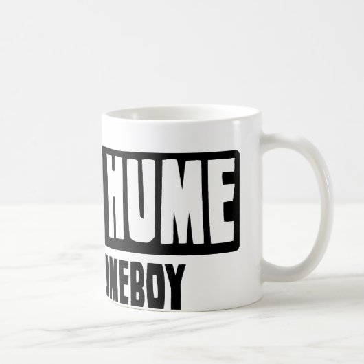 David Hume ist mein Homeboy Kaffeetasse (Rechts)