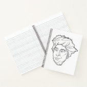 David Hume Notebook Notizblock (Innenseite)