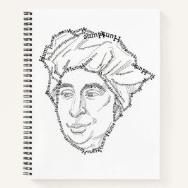 David Hume Notebook Notizblock