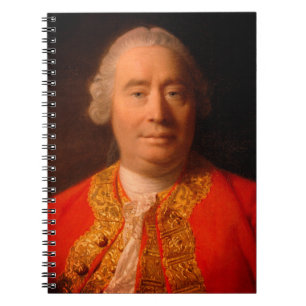 David Hume (Portrait von Allan Ramsay 1766) Notizblock
