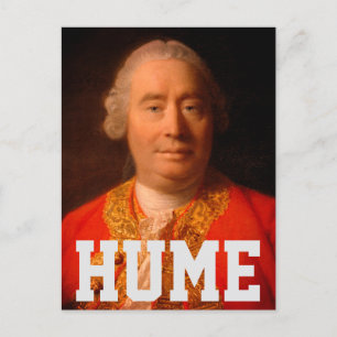 David Hume (Portrait von Allan Ramsay 1766) Postkarte