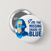 David Hume-Schatten des blauen Knopfes Button (Vorne & Hinten)