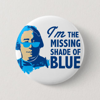David Hume-Schatten des blauen Knopfes Button