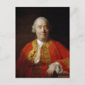David Hume von Allan Ramsay (1766) Postkarte (Vorderseite)