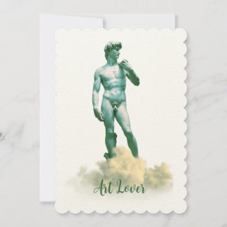 David in den Wolken Einladung