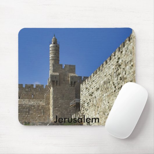 David, Jerusalem Mousepad (Mit Mouse)
