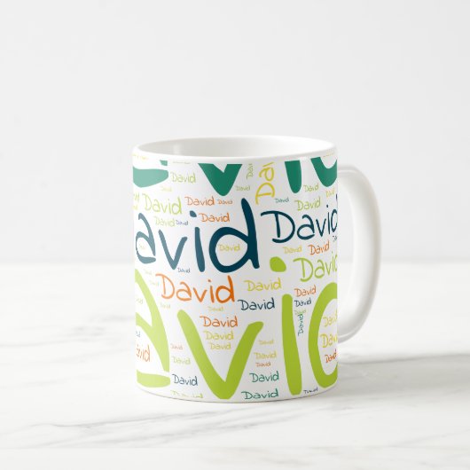 David Kaffeetasse (VorderseiteRechts)