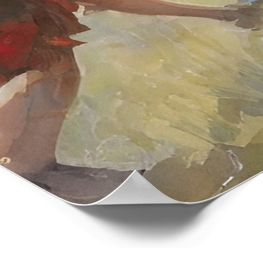 David kämpft gegen Goliath Poster (Ecke)