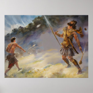 David kämpft gegen Goliath Poster