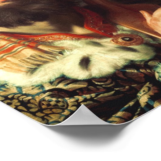 David King of Israel Poster (Ecke)