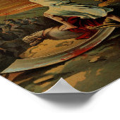 David King of Israel Poster (Ecke)