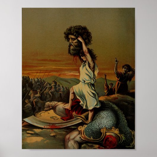 David King of Israel Poster (Vorne)