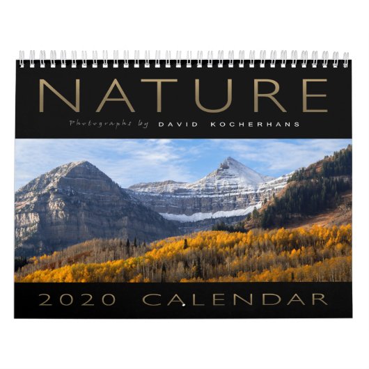 David Kocherhans Naturfotografie-Kalender 2020 Kalender (Titelbild)