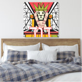 David Leinwanddruck (Insitu (Schlafzimmer))