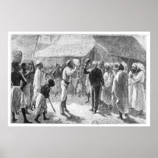 David Livingstone von "How I Found Livingstone" Poster (Vorne)