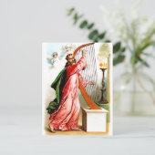 David lobt gute Postkarte (Stehend Vorderseite)