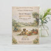 David Marquez Invitations Einladung (Stehend Vorderseite)