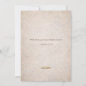 David Marquez Invitations Einladung (Rückseite)