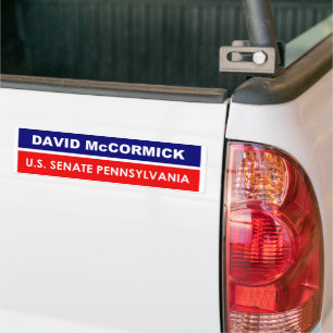 David McCormick US Senat Pennsylvania 2022 Autoaufkleber
