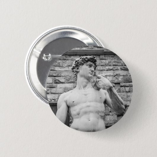 David (Michelangelo) Button (Vorne & Hinten)