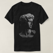 David Michelangelo Roman Head Design T-Shirt (Design vorne)