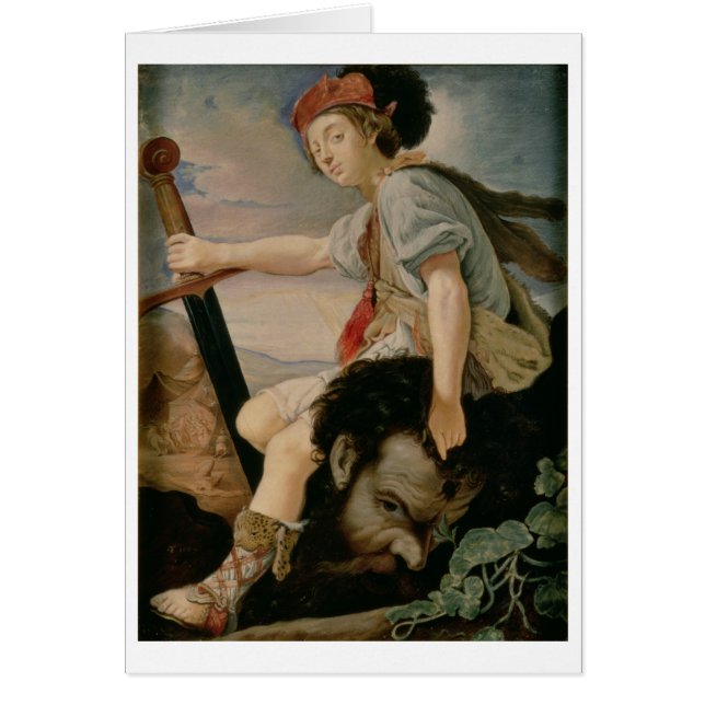 David mit dem Kopf von Goliath (Vorne)