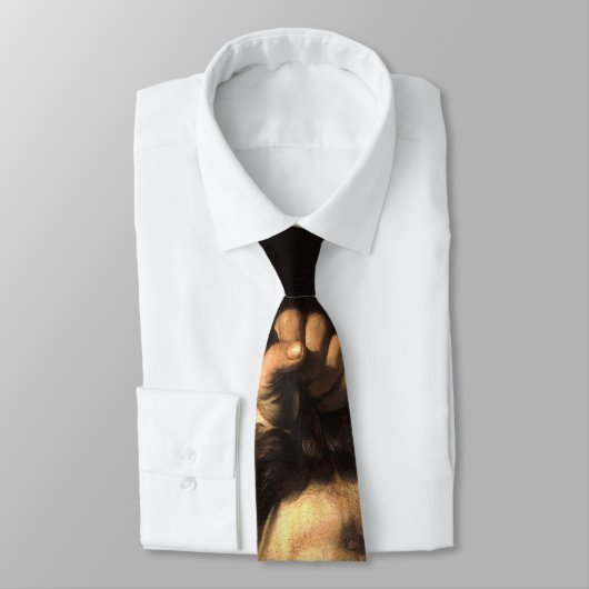 David mit dem Kopf von Goliath, Caravaggio Krawatte (Gebunden)