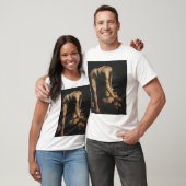 David mit Goliaths Kopf T-Shirt (Unisex)