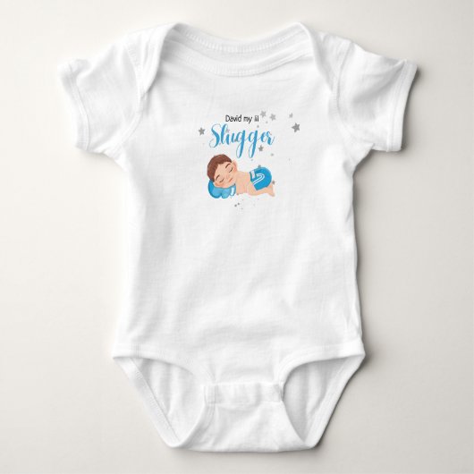 David my lililugger T - Shirt Bodysuit (Vorderseite)