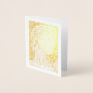 David nach Michelangelo .. 2004 / 2005 Gold Foil Folienkarte