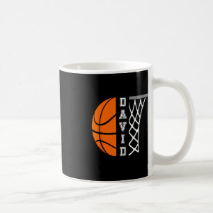 David Name Personalisiert Basketball Player Graphi Kaffeetasse