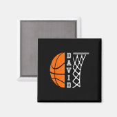David Name Personalisiert Basketball Player Graphi Magnet (Vorderseite/Rückseite)