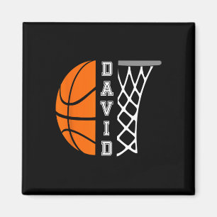David Name Personalisiert Basketball Player Graphi Magnet