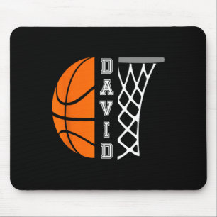 David Name Personalisiert Basketball Player Graphi Mousepad