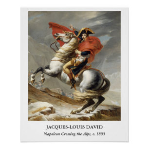 David – Napoleon überquert die Alpen Poster