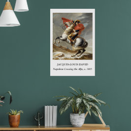 David – Napoleon überquert die Alpen Poster
