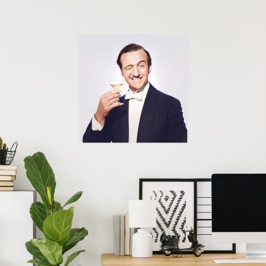 David Niven English Gent Poster (Heimbüro)