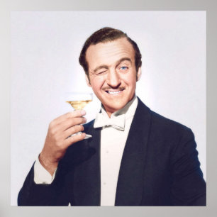 David Niven English Gent Poster