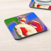 DAVID OF GLENDALE Plastic Untersetzer (Linke Seite)