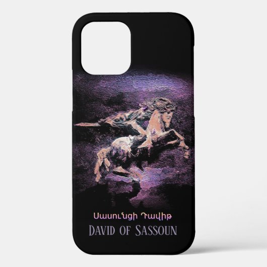 David of Sassoun Case-Mate iPhone Hülle (Rückseite)
