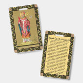 David of Wales (P 001) Ausweis (Vorder- & Rückseite)
