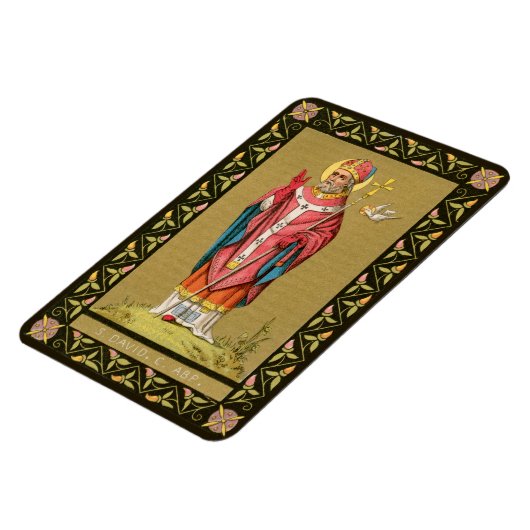 David of Wales (P 001) Magnet (Linke Seite)