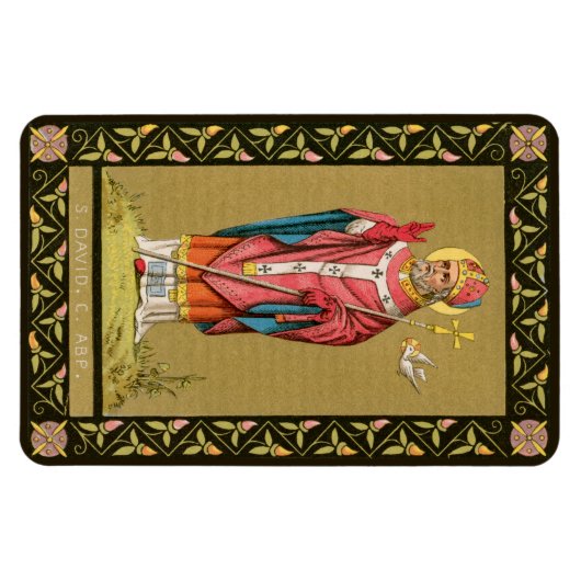 David of Wales (P 001) Magnet (Horizontal)