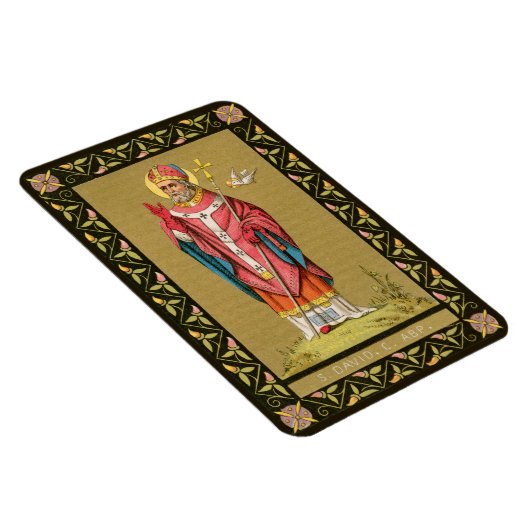 David of Wales (P 001) Magnet (Rechte Seite)