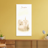 David Old City Jerusalem Israel Kunstmalerei Leinwanddruck (Insitu (Wohnzimmer))