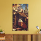 David (Ölkonzern) Leinwanddruck (Insitu (Wohnzimmer))