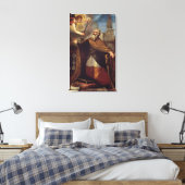 David (Ölkonzern) Leinwanddruck (Insitu (Schlafzimmer))