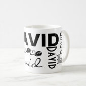 DAVID - personifizieren Sie die Tasse (VorderseiteRechts)