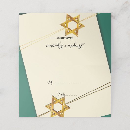 David Platzkarte (Außenseite Aufgefaltet)